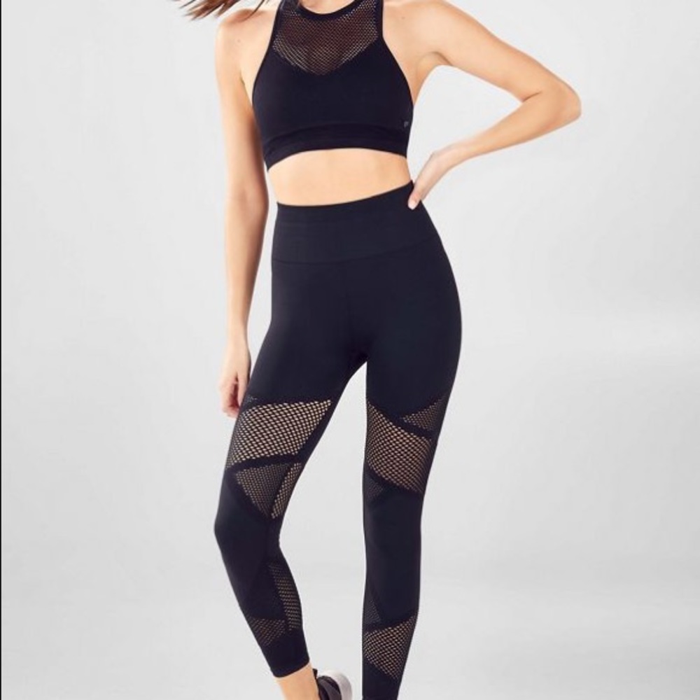 Fabletics Workout Set Mesh Set